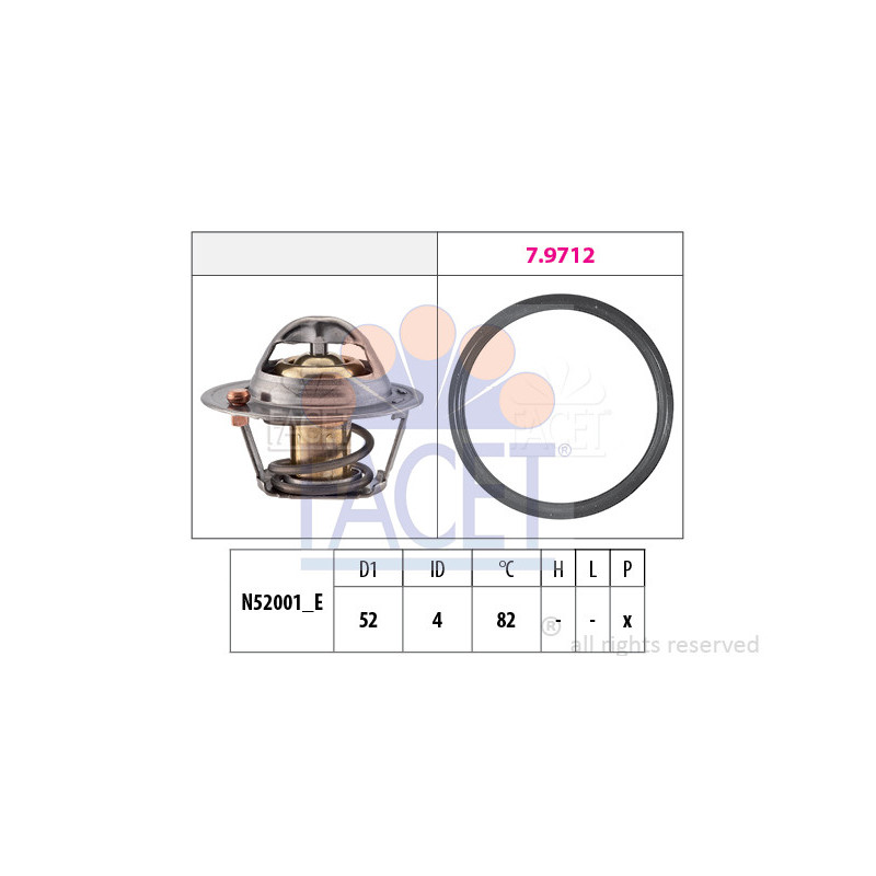 Thermostat d'eau FACET