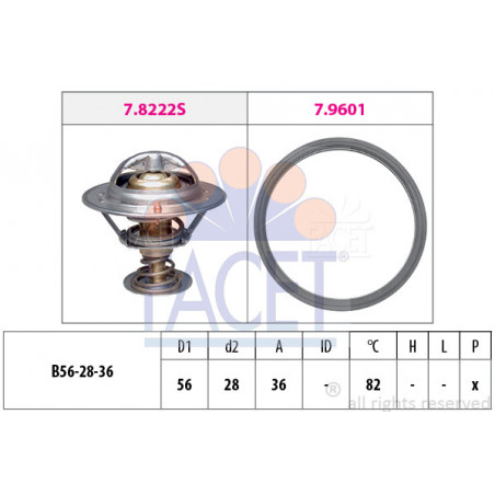 Thermostat d'eau FACET