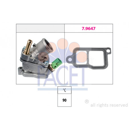 Thermostat d'eau FACET