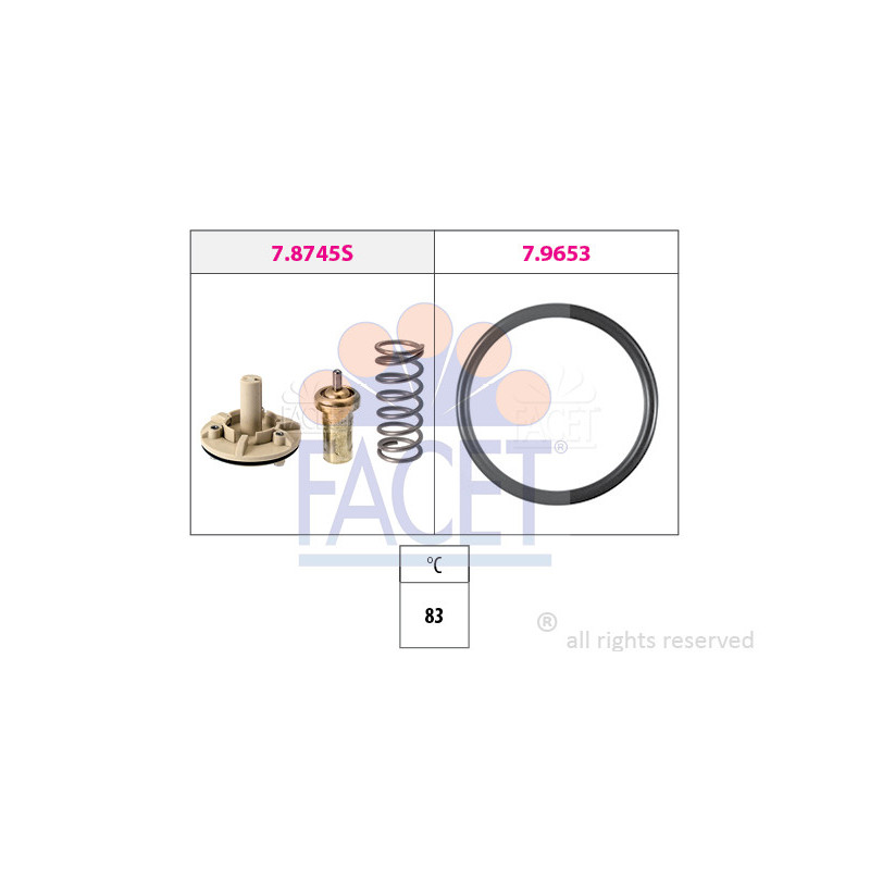 Thermostat d'eau FACET