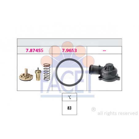 Thermostat d'eau FACET