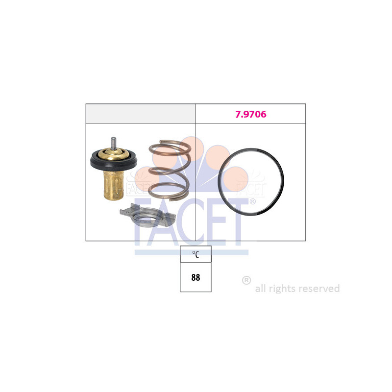 Thermostat d'eau FACET