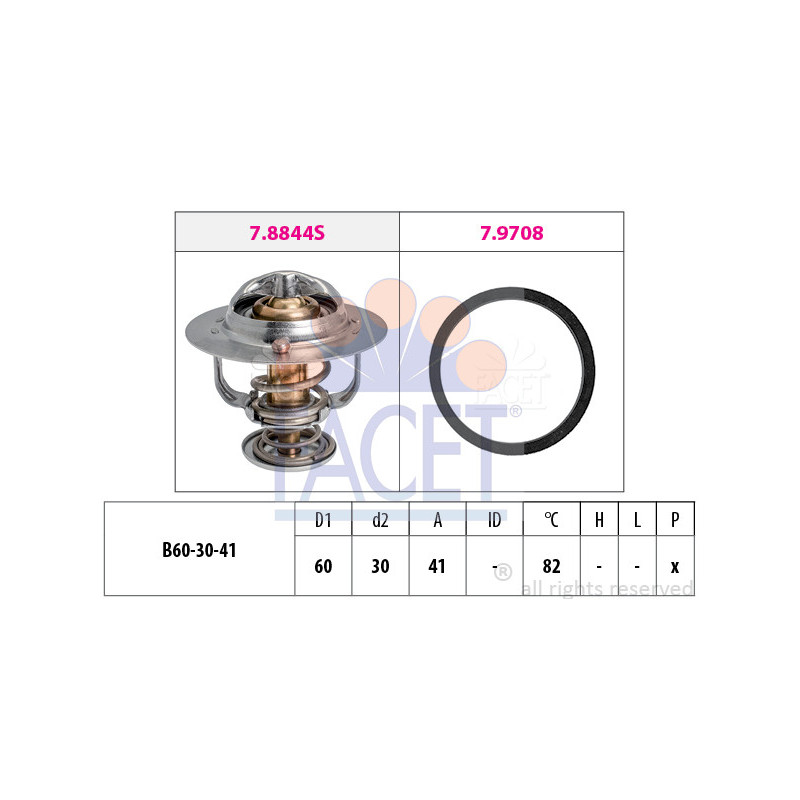 Thermostat d'eau FACET