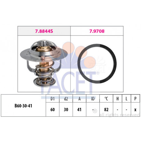 Thermostat d'eau FACET