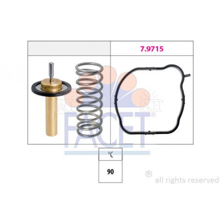 Thermostat d'eau FACET