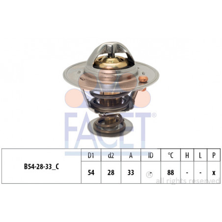 Thermostat d'eau FACET