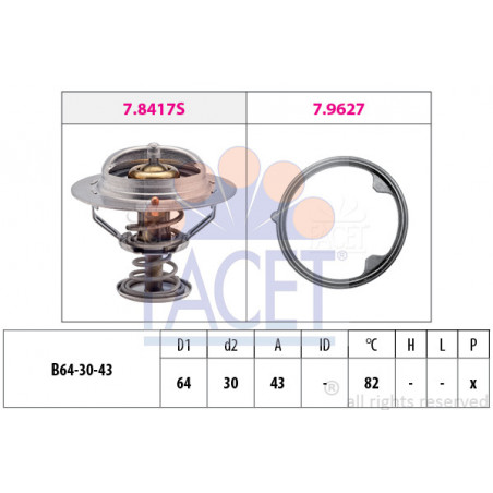 Thermostat d'eau FACET