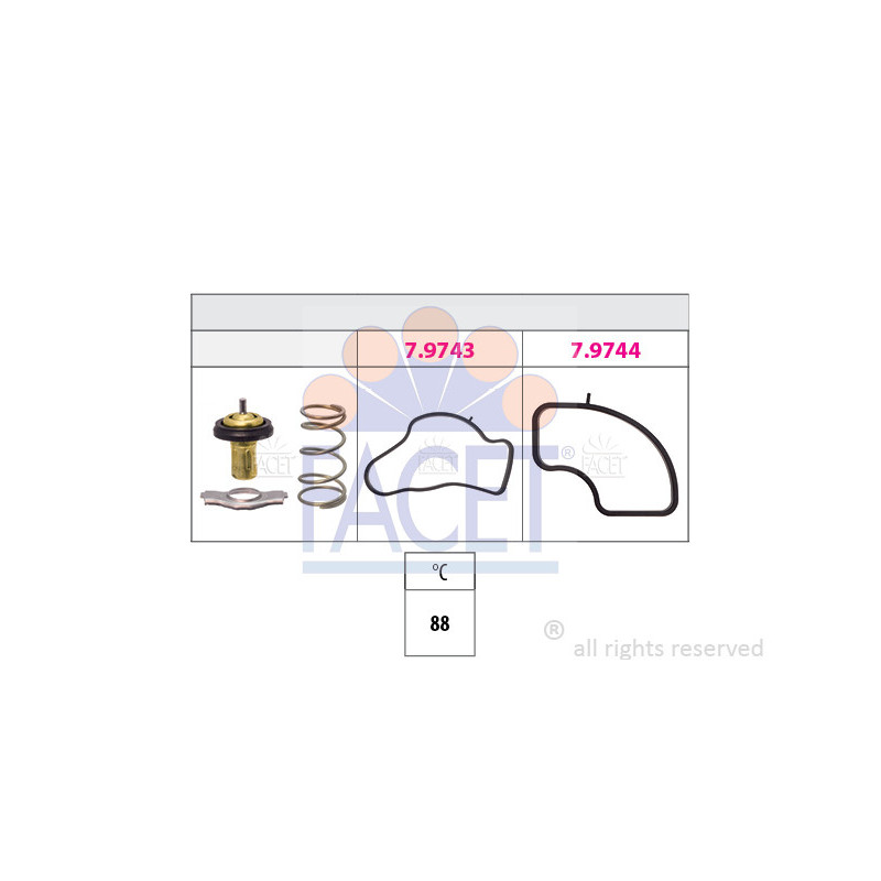 Thermostat d'eau FACET