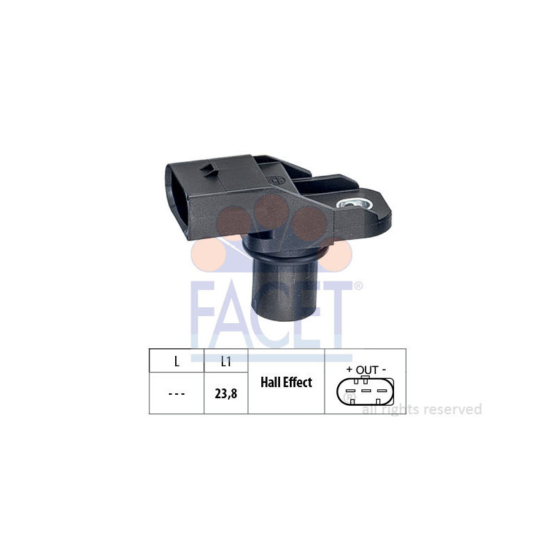 Capteur de position d'arbre à cames FACET
