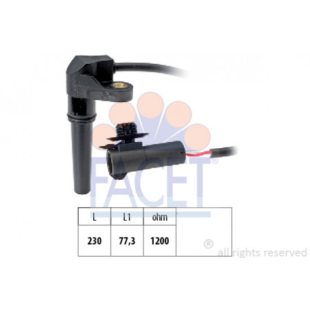 Capteur de vitesse de roue...