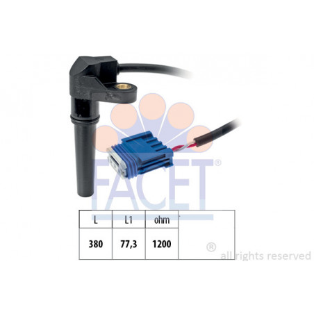 Capteur de vitesse de roue...