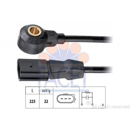 Capteur de cognement FACET