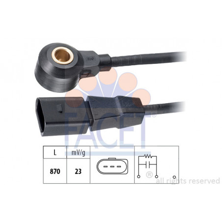 Capteur de cognement FACET