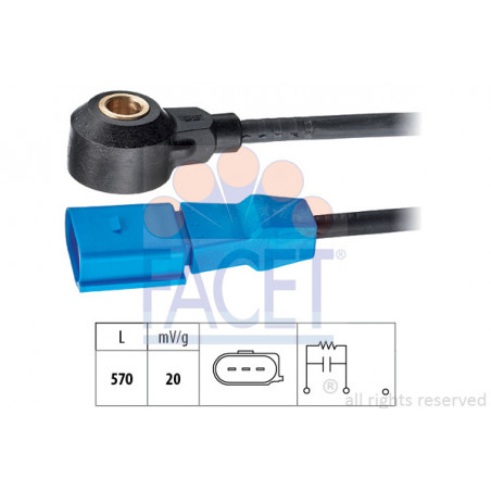 Capteur de cognement FACET