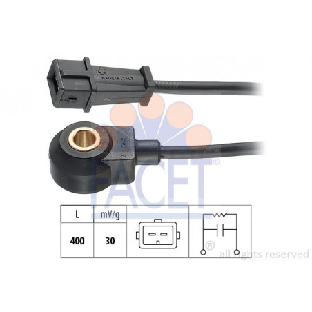 Capteur de cognement FACET