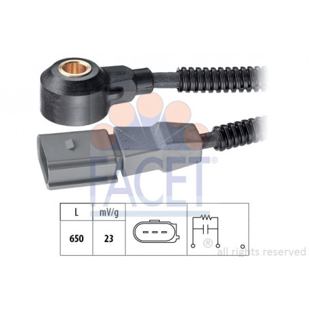 Capteur de cognement FACET