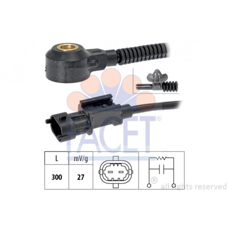 Capteur de cognement FACET