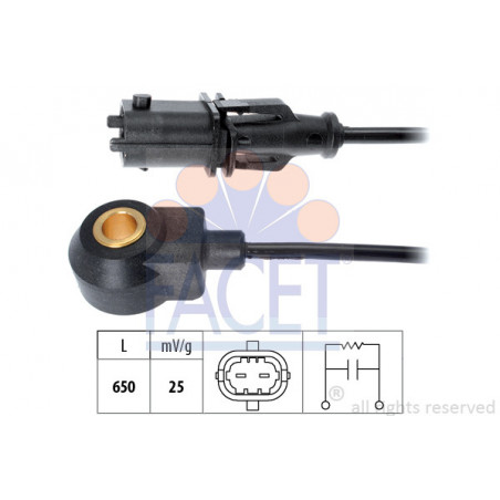 Capteur de cognement FACET