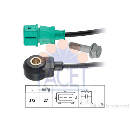 Capteur de cognement FACET