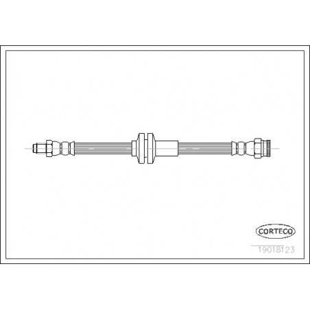 Flexible de frein CORTECO