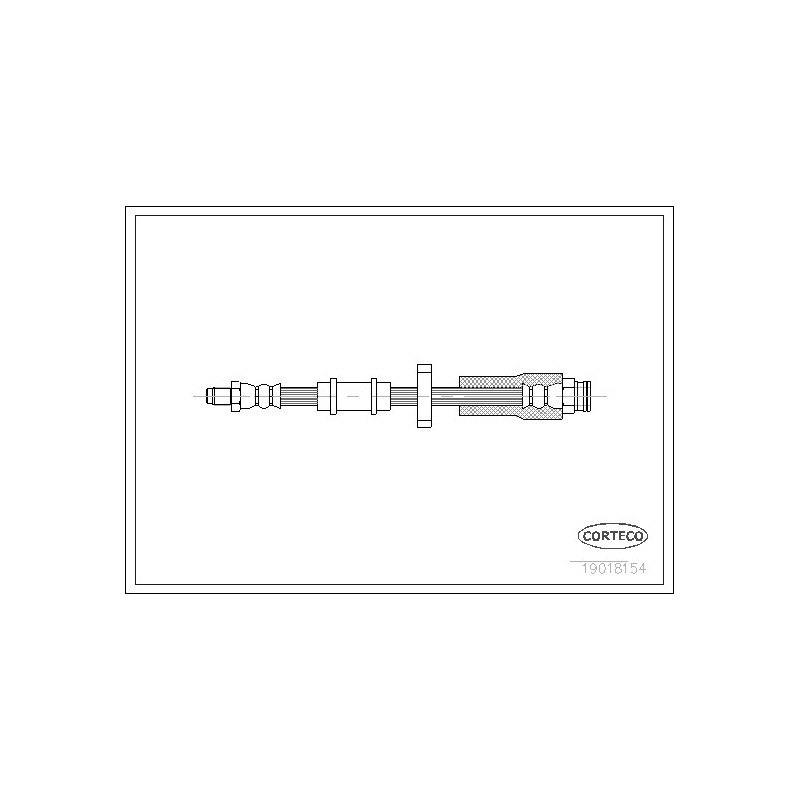 Flexible de frein CORTECO