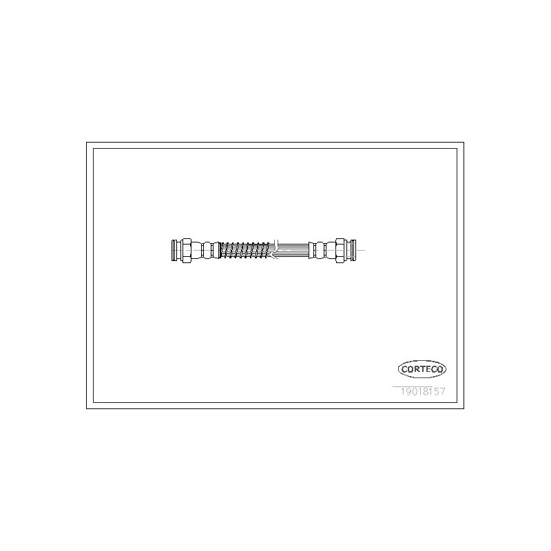 Flexible de frein CORTECO
