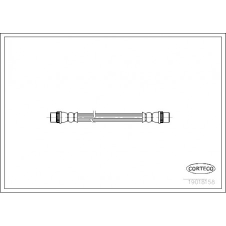Flexible de frein CORTECO