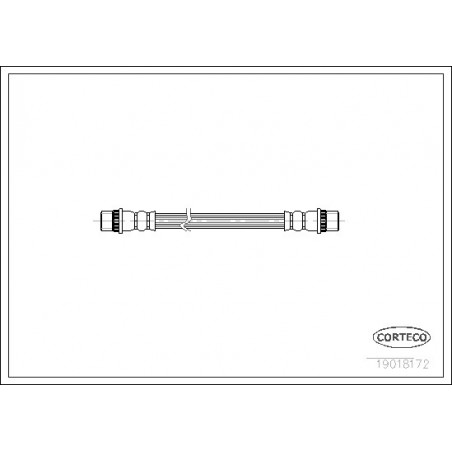 Flexible de frein CORTECO