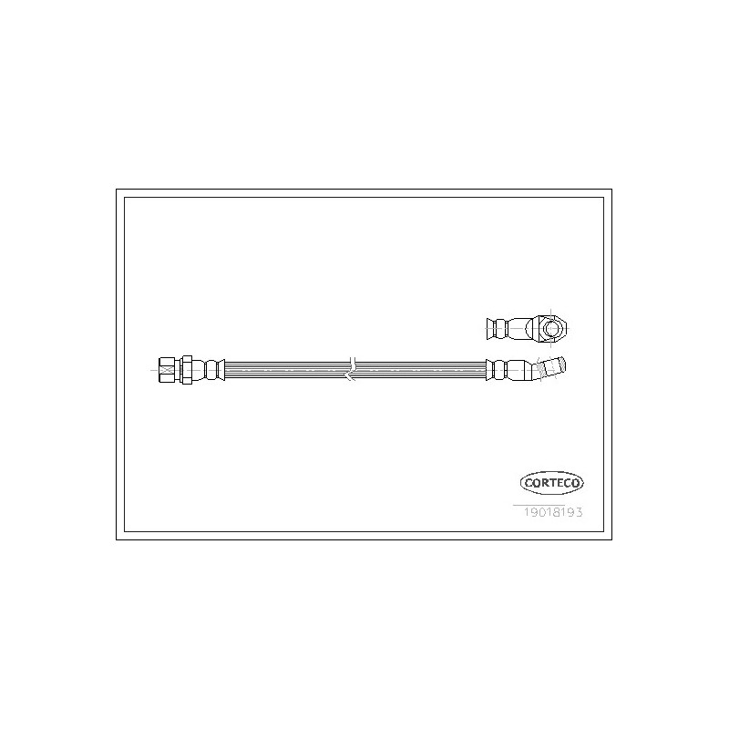 Flexible de frein CORTECO