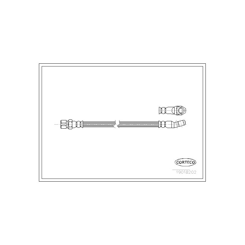 Flexible de frein CORTECO