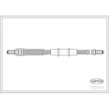 Flexible de frein CORTECO