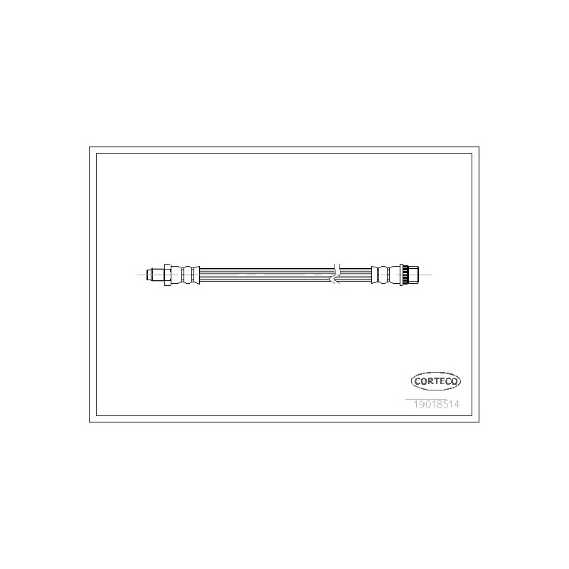Flexible de frein CORTECO