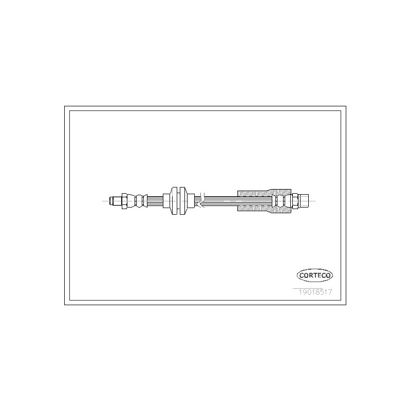 Flexible de frein CORTECO
