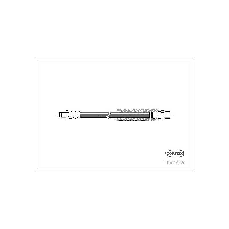Flexible de frein CORTECO