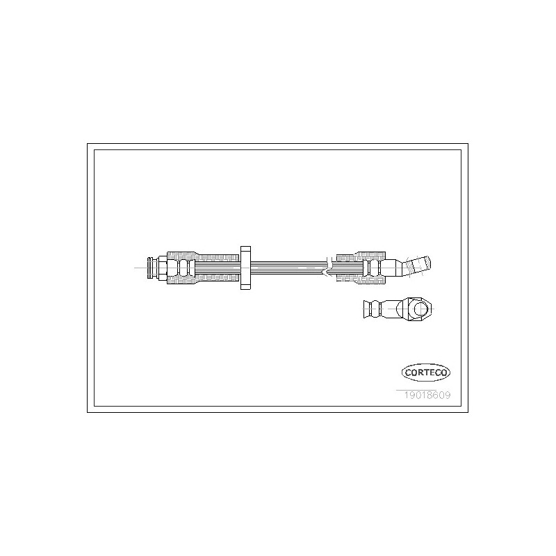Flexible de frein CORTECO