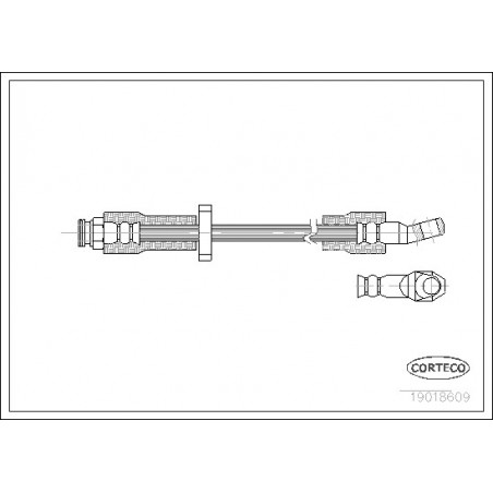 Flexible de frein CORTECO