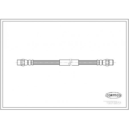 Flexible de frein CORTECO