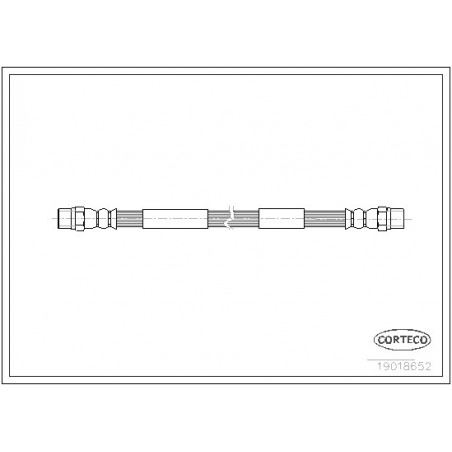 Flexible de frein CORTECO