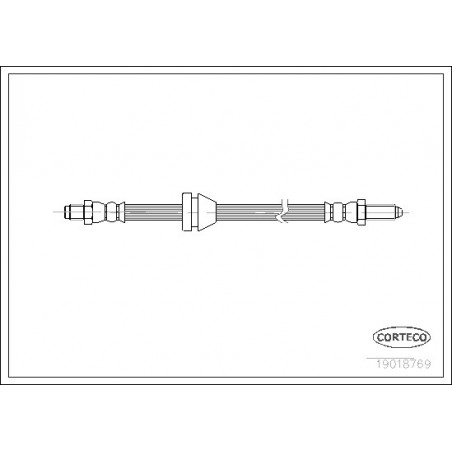 Flexible de frein CORTECO