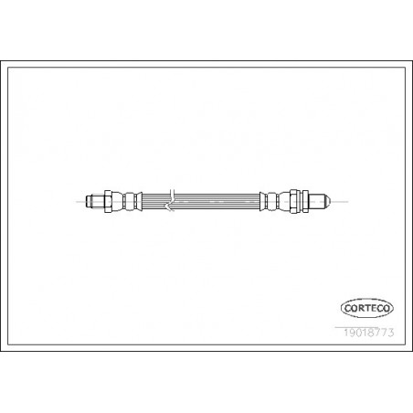 Flexible de frein CORTECO