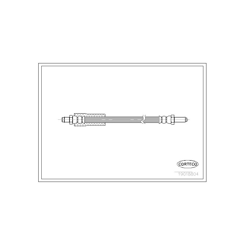 Flexible de frein CORTECO
