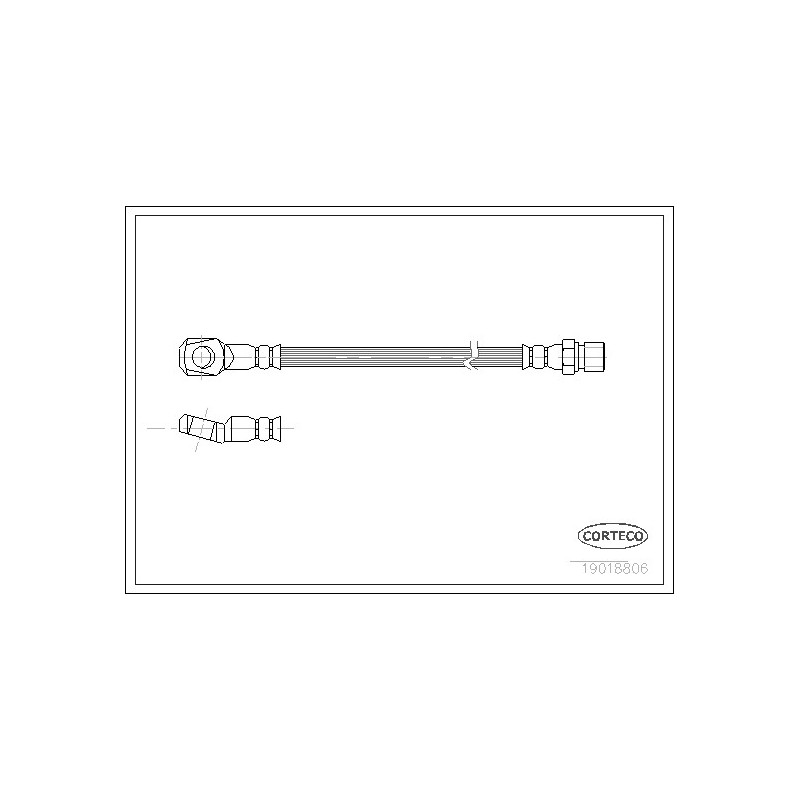Flexible de frein CORTECO