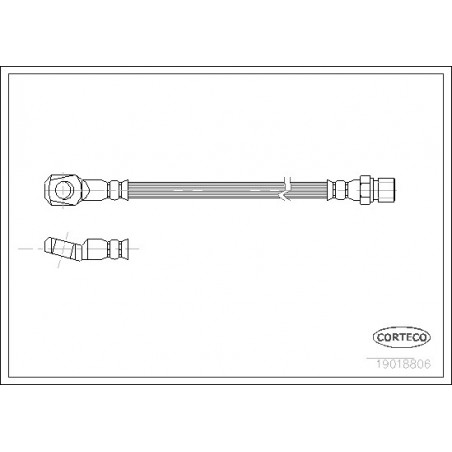 Flexible de frein CORTECO