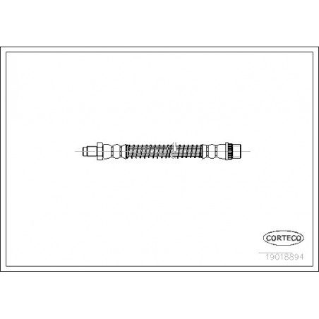 Flexible de frein CORTECO