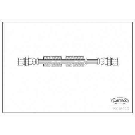 Flexible de frein CORTECO
