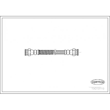 Flexible de frein CORTECO