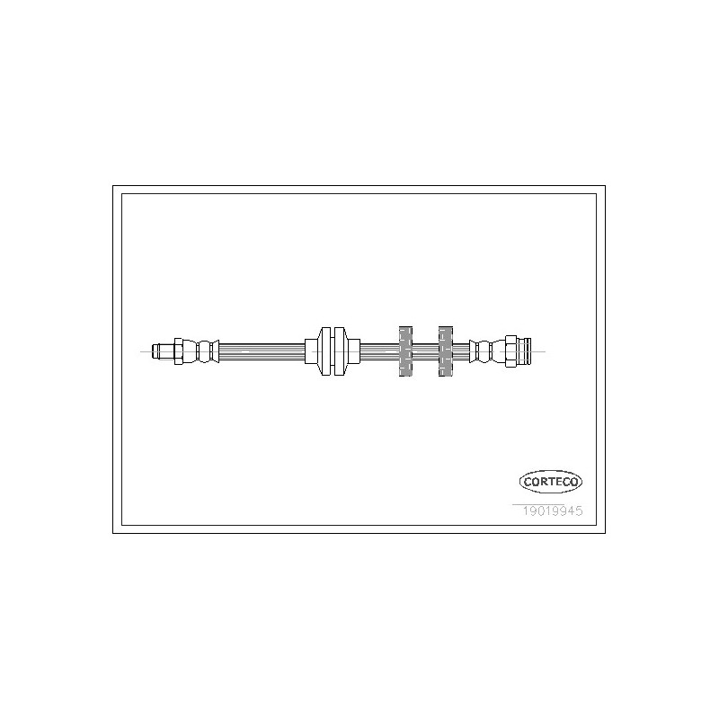 Flexible de frein CORTECO