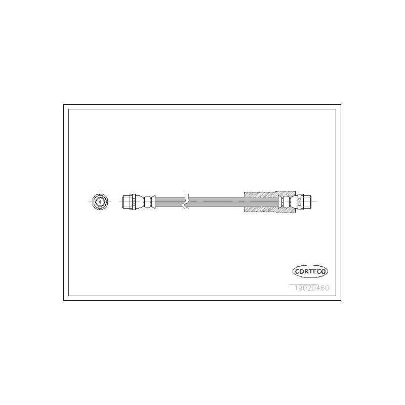 Flexible de frein CORTECO