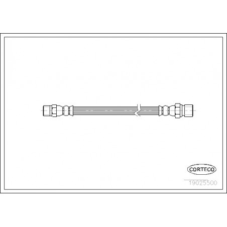 Flexible de frein CORTECO