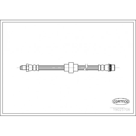 Flexible de frein CORTECO